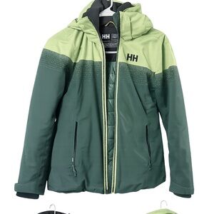 Helly Hansen Two-Tone Green Jacket